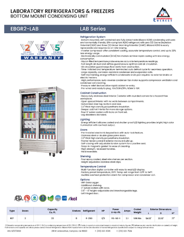 Spec Sheet