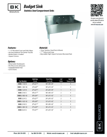Spec Sheet