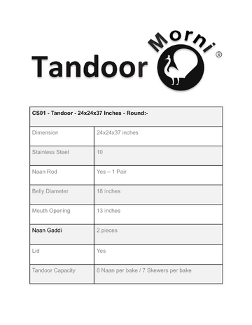 Spec Sheet