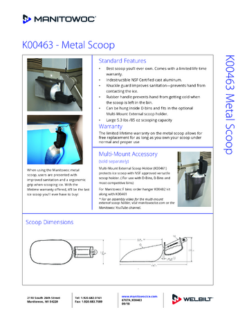 Spec Sheet