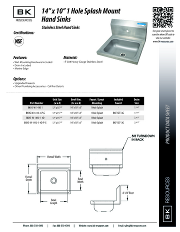 Spec Sheet