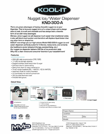 Spec Sheet