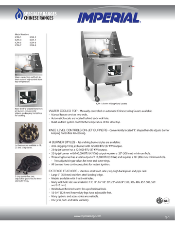 Spec Sheet