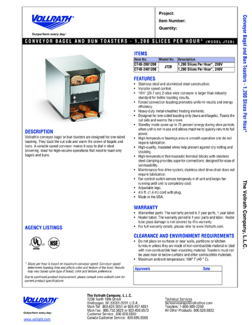 Spec Sheet