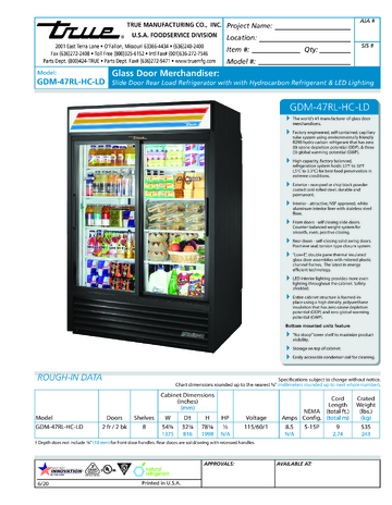 Spec Sheet