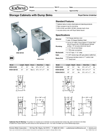 Spec Sheet