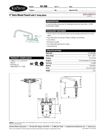 Spec Sheet
