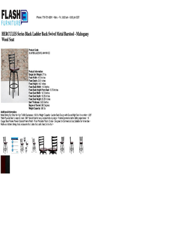 Spec Sheet