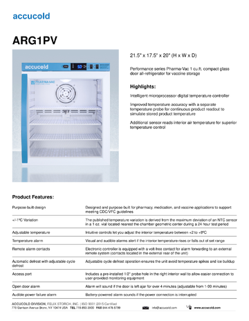 Spec Sheet