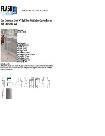 Spec Sheet