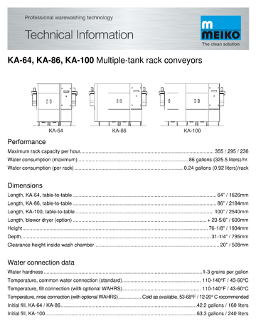 Spec Sheet