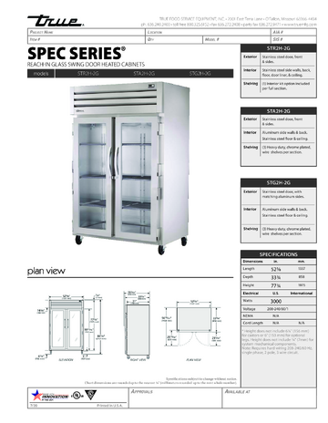 Spec Sheet