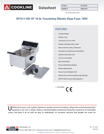 Spec Sheet