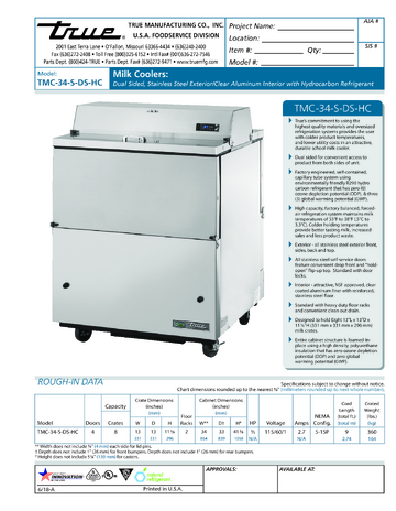 Spec Sheet