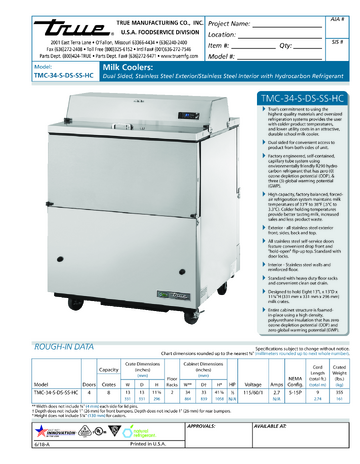 Spec Sheet