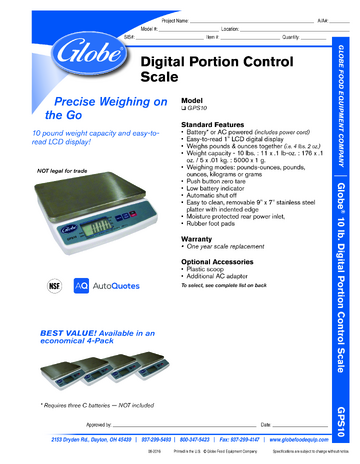 Spec Sheet