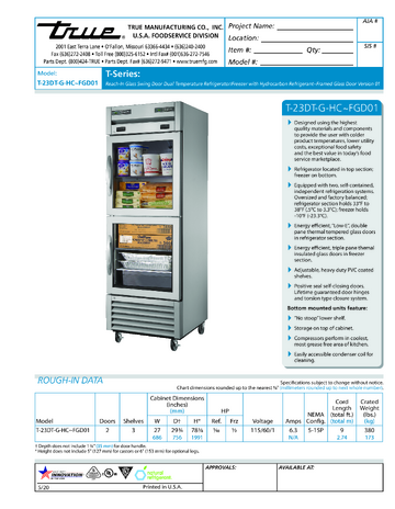Spec Sheet