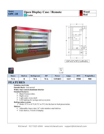 Spec Sheet