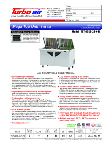 Spec Sheet