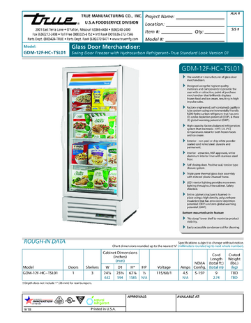 Spec Sheet