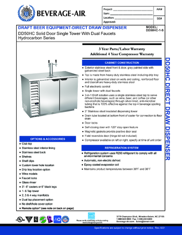 Spec Sheet