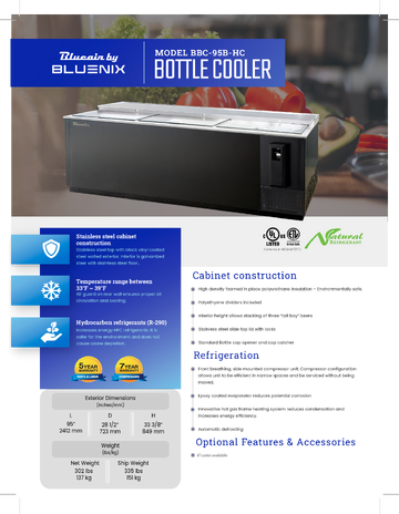 Spec Sheet