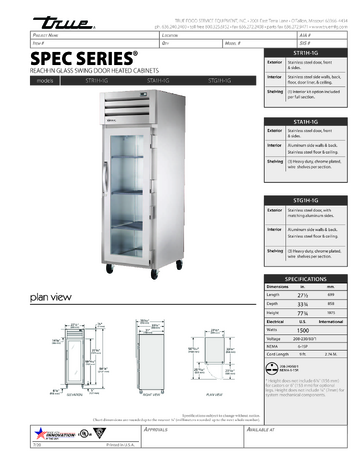 Spec Sheet
