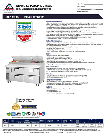 Spec Sheet