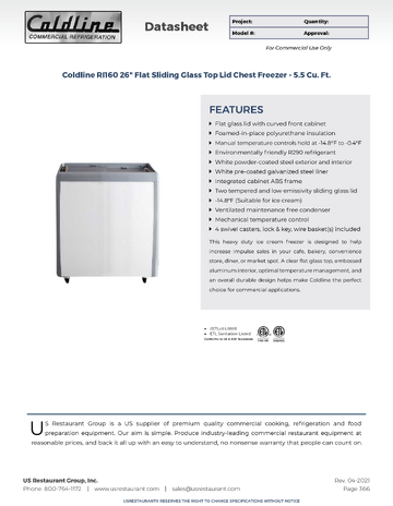 Spec Sheet