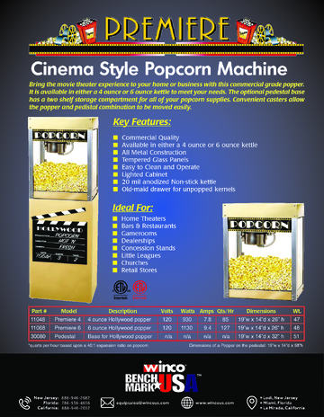 Spec Sheet