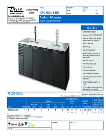 Spec Sheet
