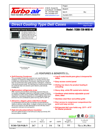 Spec Sheet