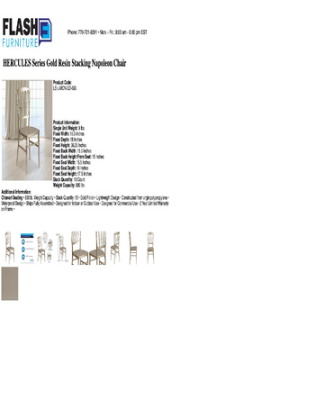 Spec Sheet