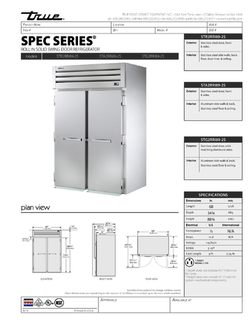Spec Sheet