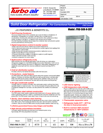 Spec Sheet