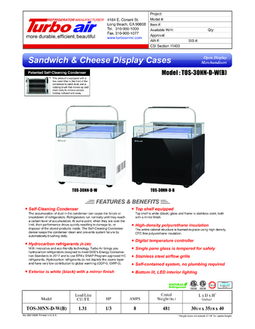 Spec Sheet