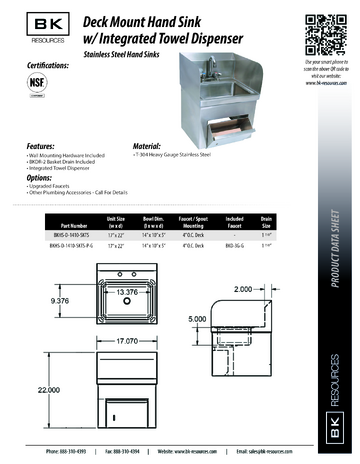 Spec Sheet