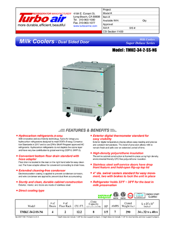 Spec Sheet