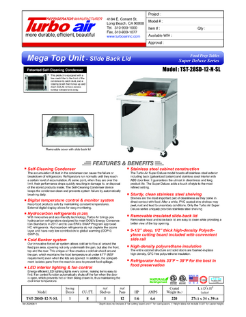 Spec Sheet
