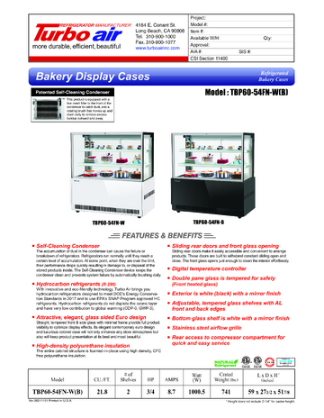 Spec Sheet