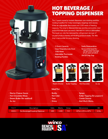 Spec Sheet