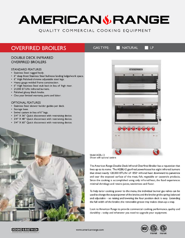 Spec Sheet