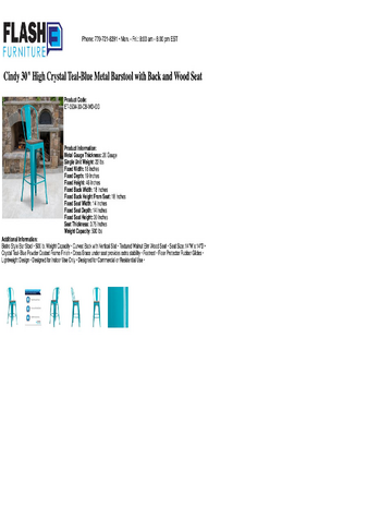 Spec Sheet