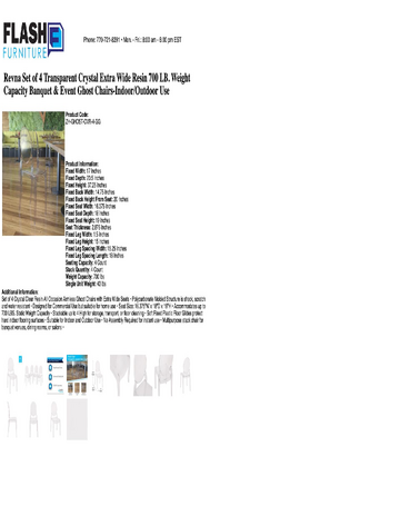 Spec Sheet