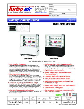 Spec Sheet