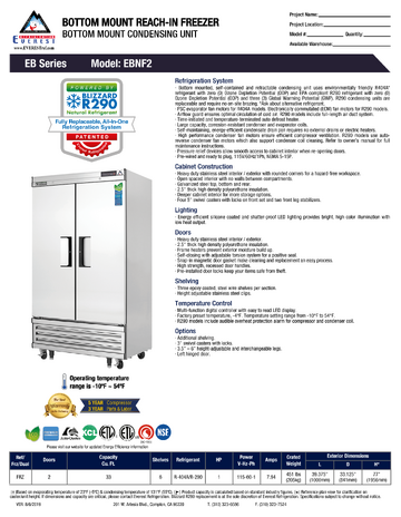 Spec Sheet