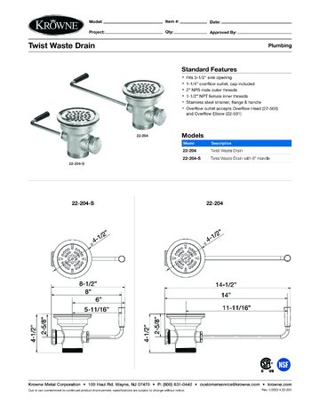 Spec Sheet