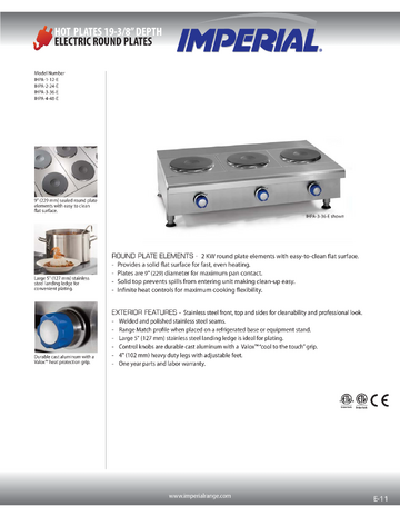 Spec Sheet