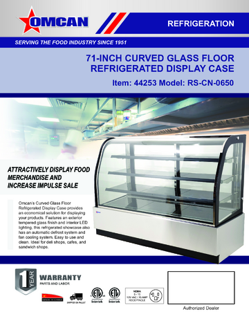 Spec Sheet