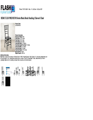 Spec Sheet
